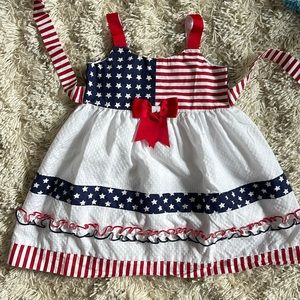 Bonnie Baby American Flag Dress